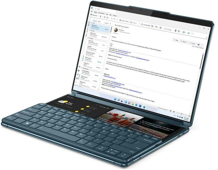 Actual product image Lenovo Yoga Book 9 (13.30", 1000 GB, 32 GB, CH, Intel Core Ultra 7 155U)