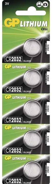 Produktbild GP Batteries Cr2032 (5 Stk., CR2032, 220 mAh)