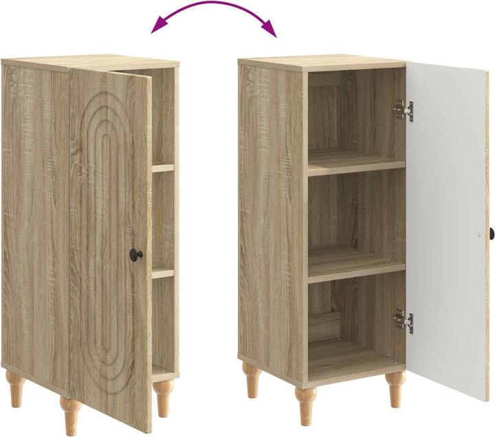 Produktbild vidaXL Modernes Sideboard (34.50 x 33 x 90 cm)