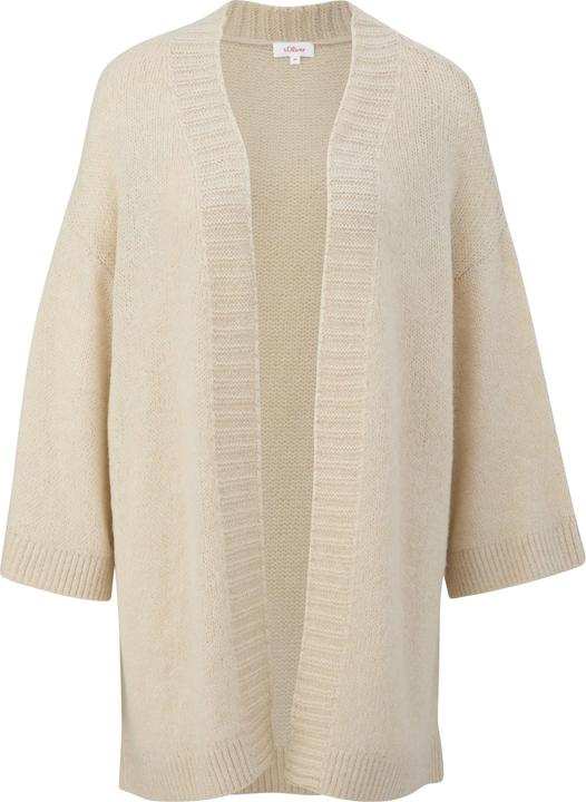 Produktbild s.Oliver Strickjacke Strickjacke im Oversize-Schnitt (40)