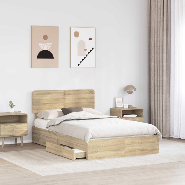 Image du produit vidaXL Bettrahmen (135 x 190 cm)