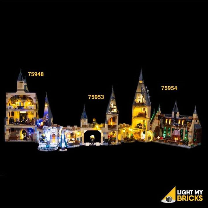 Produktbild Light my bricks LED Licht Set für LEGO Harry Potter - Hogwards Uhrenturm