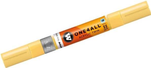 Produktbild Molotow Marqueur pour Maquettes - One4All Twin - Acrylique Vanille Pastel - 1,5/4mm - -115 - 15 cm (Vanille Pastell, 4 mm, 1 x)