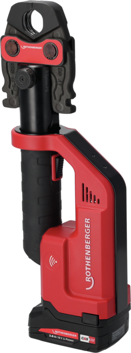 Immagine prodotto Rothenberger Pressatrice ROMAX COMPACT III Basic Set | 18 Volt, 1x batteria 2.0 Ah, UE, CAS (400 mm)