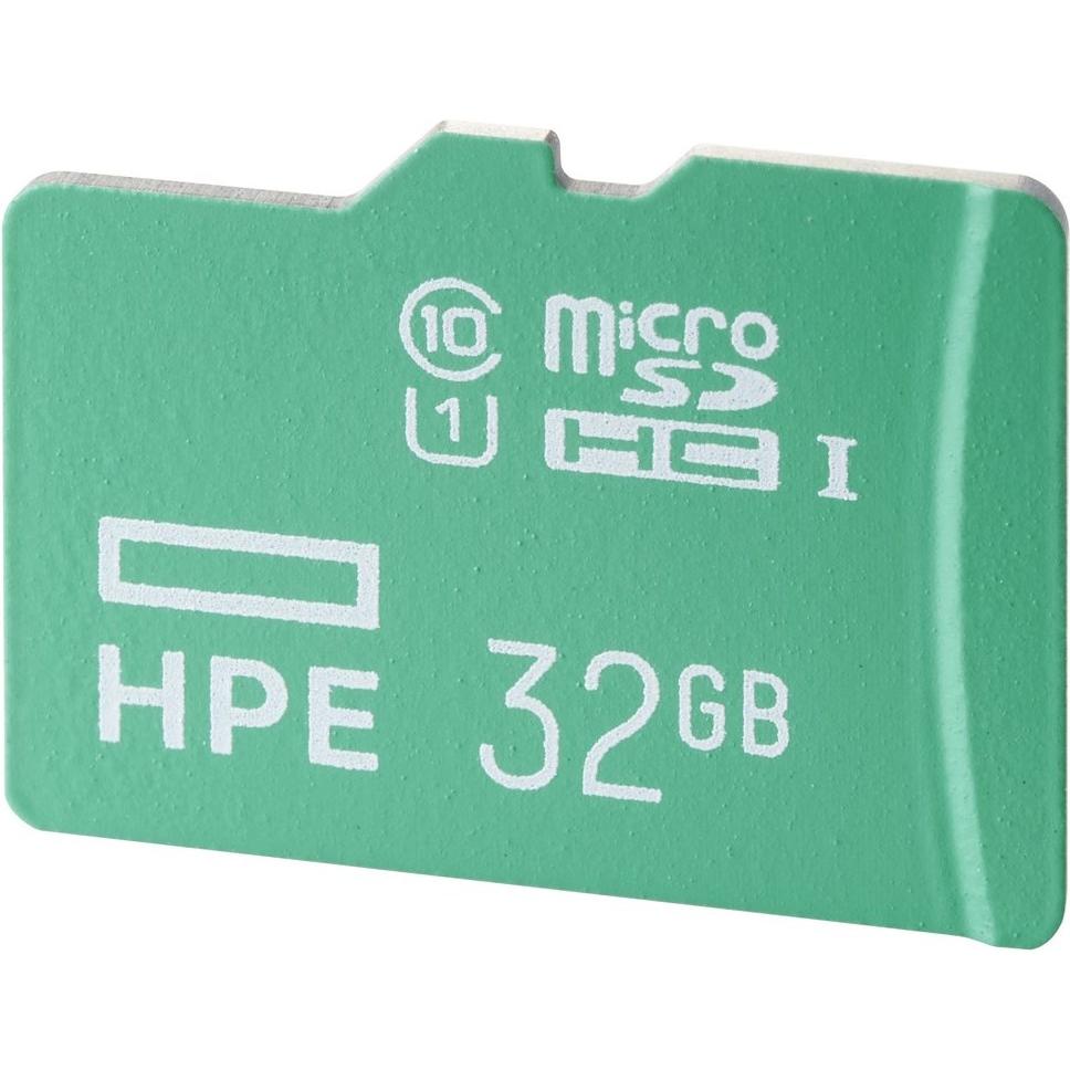 Thumbnail - HPE Flash-Speicherkarte (32 GB, microSD, U1, UHS-II, UHS-I), Speicherkarte, Schwarz