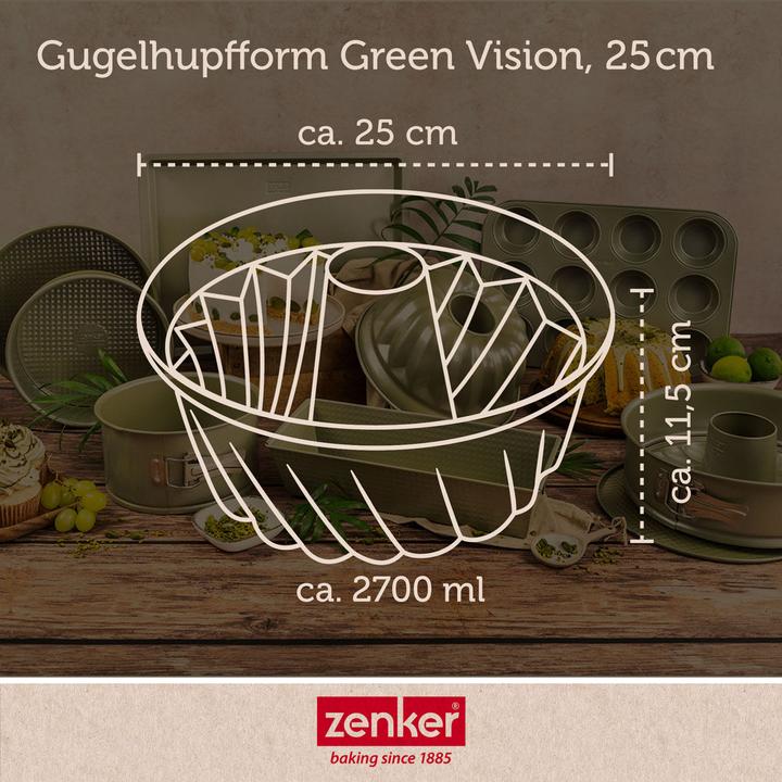 Produktbild Zenker Gugelhupfform 'Green vision' (25 cm)