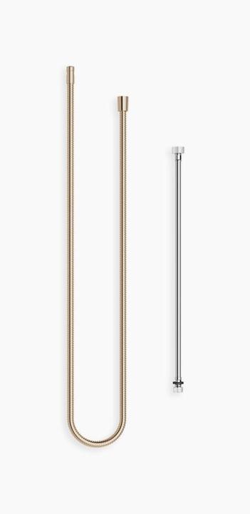 Actual product image Dornbracht Flexible de douche métallique, en 2 parties 1/2, 28323970-27, 28323970-27 (225 cm)