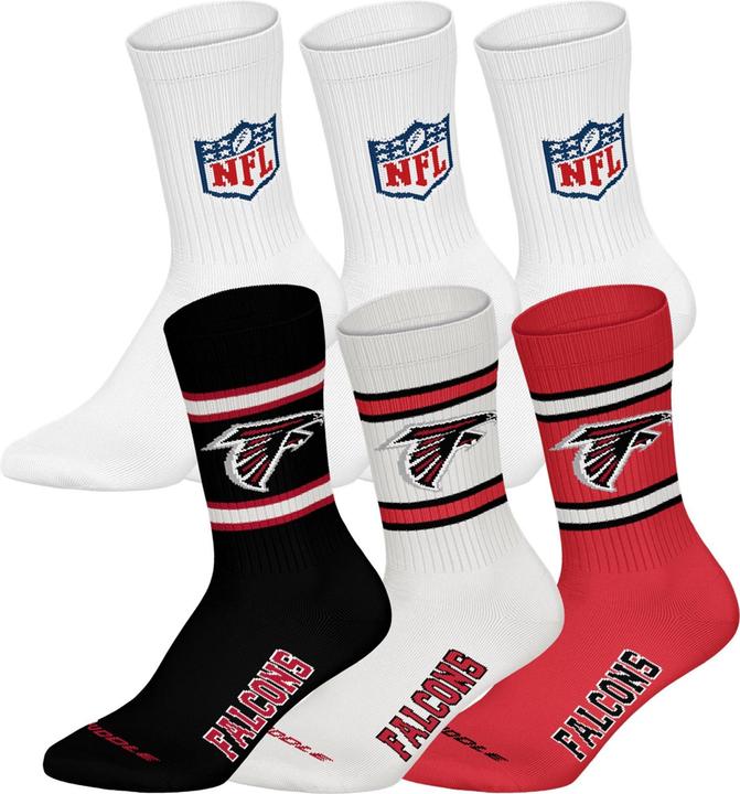 Produktbild NFL 6Pack Crew Socks (6er Pack, 43 - 46)
