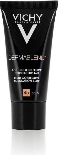 Actual product image Vichy Dermablend Complexion Correcting Make-up (45 Gold)