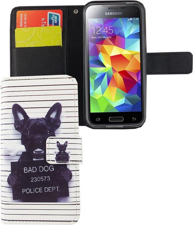 Actual product image König Design Protection Mobile Case for Samsung Galaxy S5 Mini Case Cover Wallet Case New (Samsung Galaxy S5 Mini)