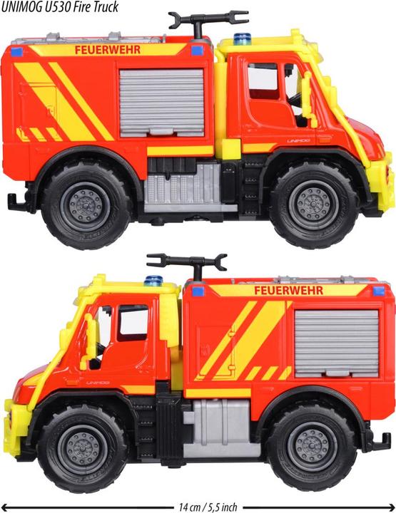 Produktbild Majorette Unimog U530 Fire Truck