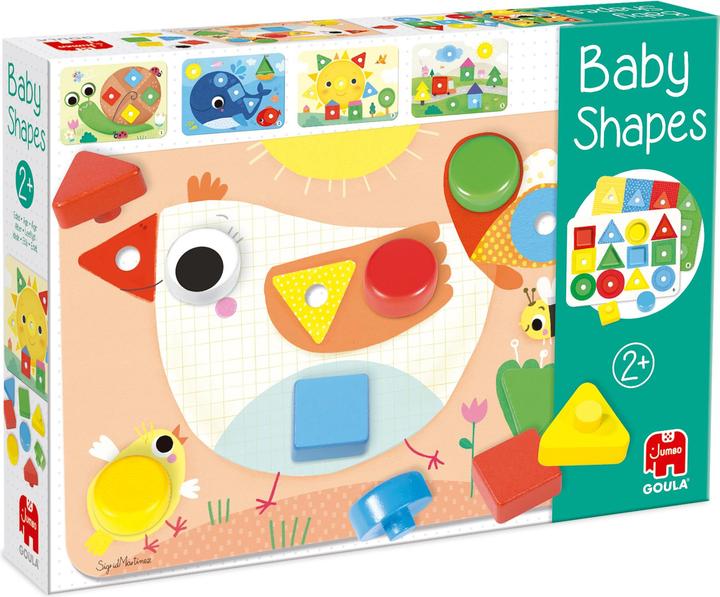 Goula Baby shapes (Dutch, French, German, Italian, Portuguese, Spanish)