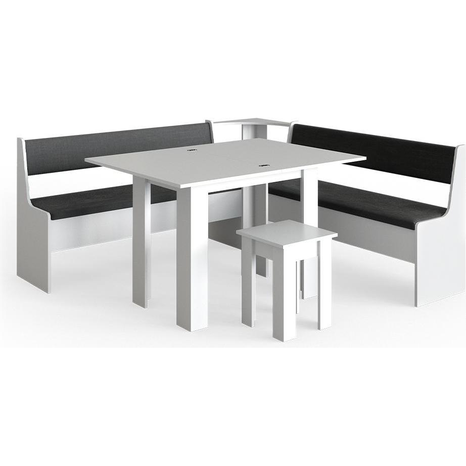 Vicco, Esstisch, Roman mit Tisch (180 x 35 x 78 cm)