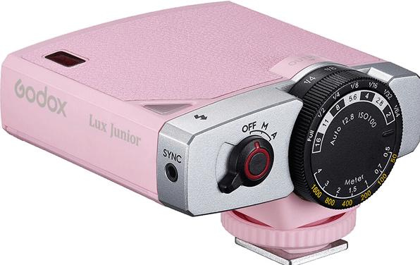 Image du produit Godox Retro Lux Junior Rose (Flash à monter, Nikon, Olympus, Sony, Canon, Fujifilm)