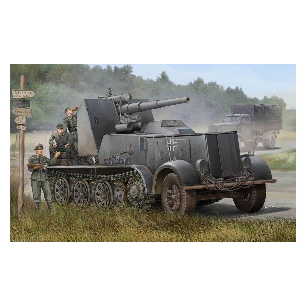Trumpeter 8.8cm Flak 18 Selbstfahrlafette (01585)