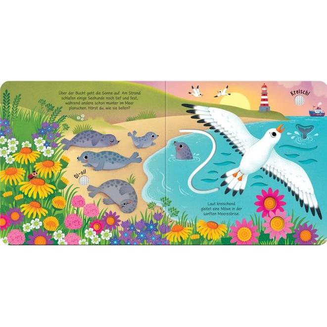 Thumbnail - Klänge der Natur: Was hörst du am Meer?, Kinderbücher von Sam Taplin
