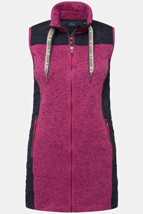 Actual product image Laurasøn Mixed Texture Zip Up Vest (M)