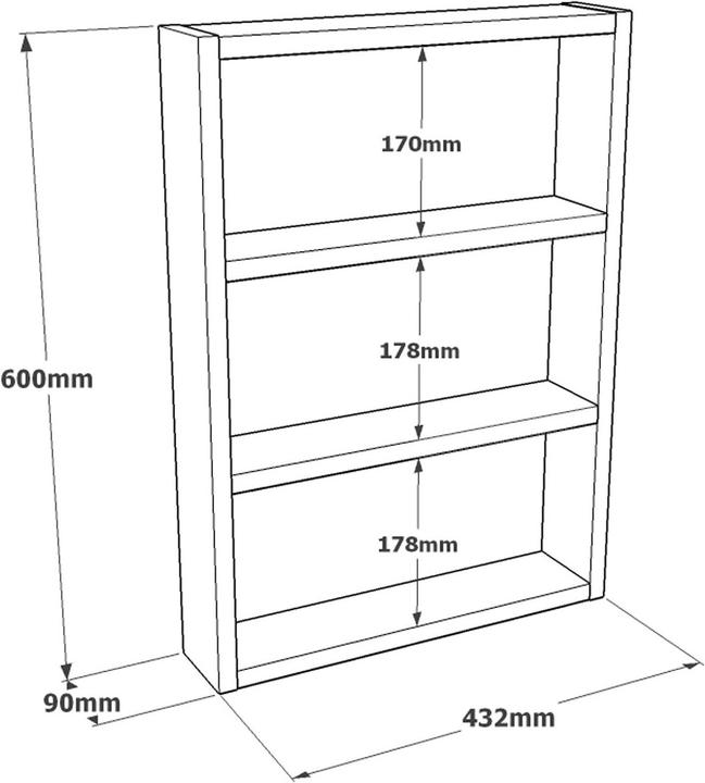 Produktbild Skye Decor Rhea (43.20 x 9 x 60 cm)