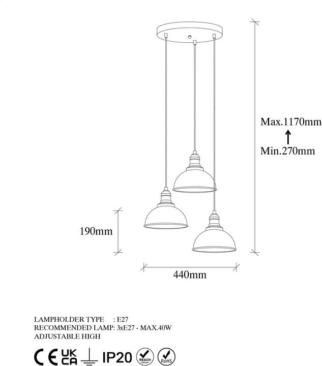 Productafbeelding Opviq Kate (E27)