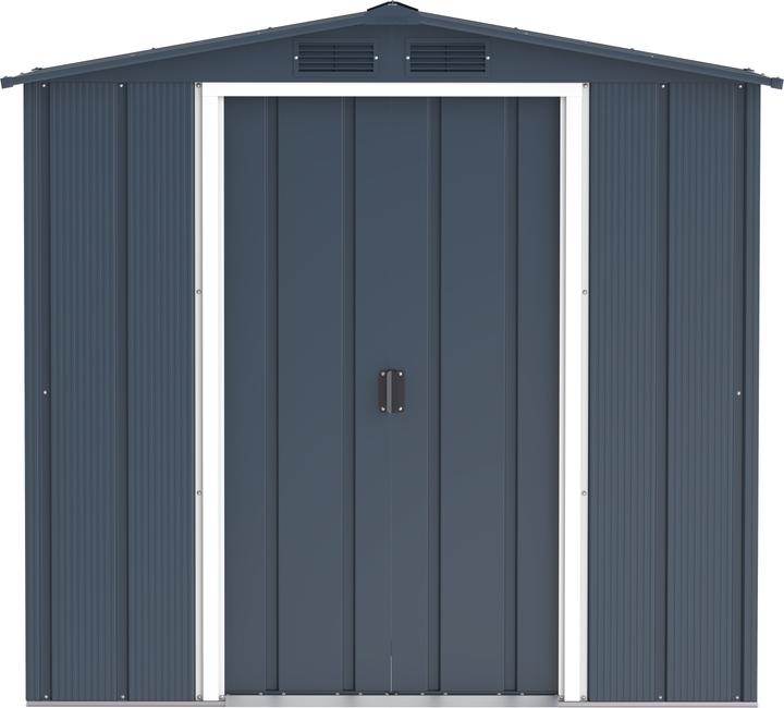 Produktbild Tepro Gerätehaus Eco 6x4, anthrazit/weiss