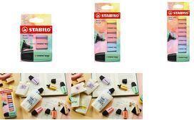 Produktbild STABILO Mini Pastell (rosa und minze, Apricot, Gelb, Lila, Wolkenblau, 5 mm, 6 x)