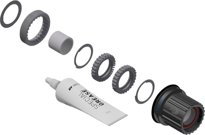 DT Swiss Steel,3 Pawl in Ratchet, Shimano MS,36T