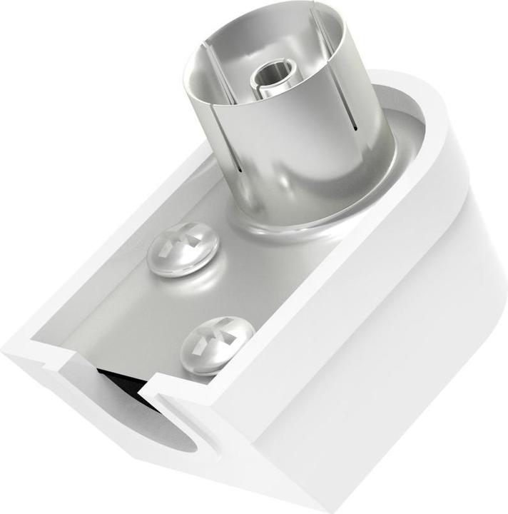 Produktbild Hama Antennen-Kupplung, Koax-Winkel 90°, schraubbar (Stecker und Verbinder)