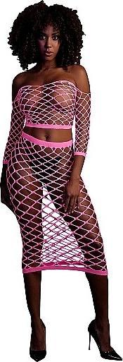 Produktbild Ouch! Long Sleeve Crop Top and Long Skirt (One Size)