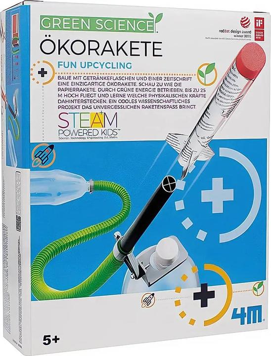 Actual product image 4M The Green Rocket