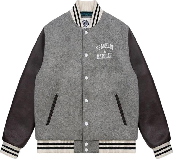 Immagine prodotto Franklin & Marshall Jacke Bomberjacke WOOLEN MELTON mit seitlichen Eingrifftaschen (M)