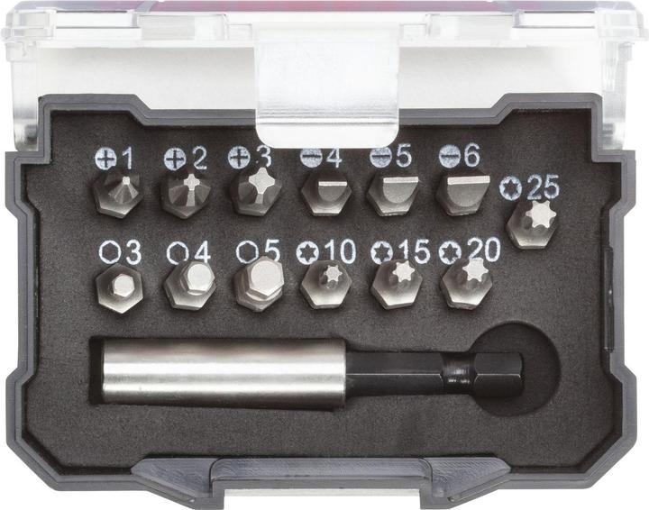 Produktbild Gedore Red red R33005014 Bit-Box 1/4 PH+SL+TX+6-kant+Bithalter 14-teilig (Innensechskant)