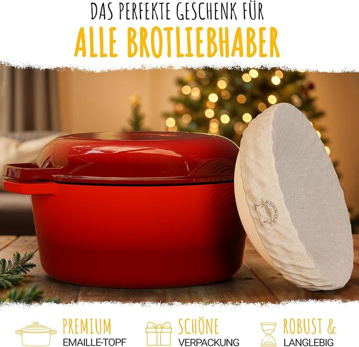 Image du produit Schmorgold Brotbacktopf (26 cm, Cocotte + faitout, Fonte)