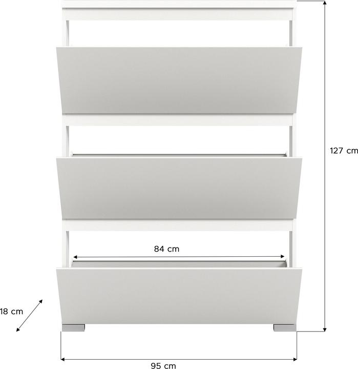 Produktbild Xonox Home Shoelove (95 x 18 x 130 cm)
