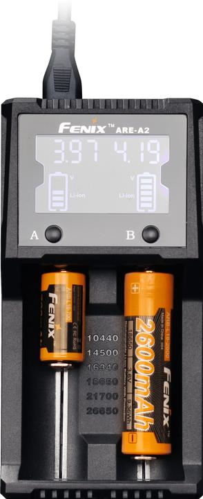 Actual product image Fenix Charger ARE-A2 (1 pcs., AAA, AA, Battery + charger)