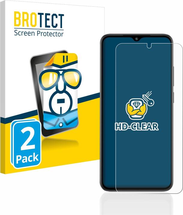Immagine prodotto BROTECT Pellicola Trasparente (2 Pezzo/i, Xiaomi Redmi A2)