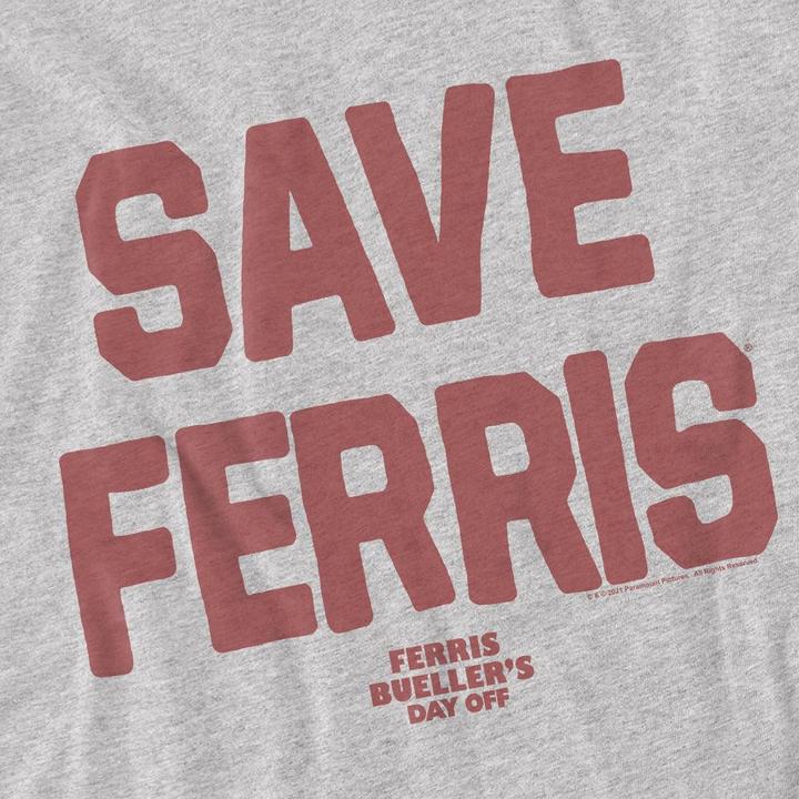 Immagine prodotto Ferris Bueller´s Day Off Ferris Bueller's Day Off Save Ferris Maglietta Uomo (XXL)
