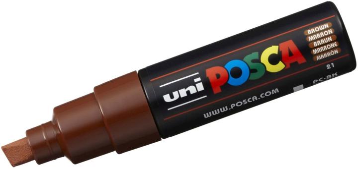 Actual product image Posca Bold Marker PC-8K (Brown, 8 mm, 1 x)