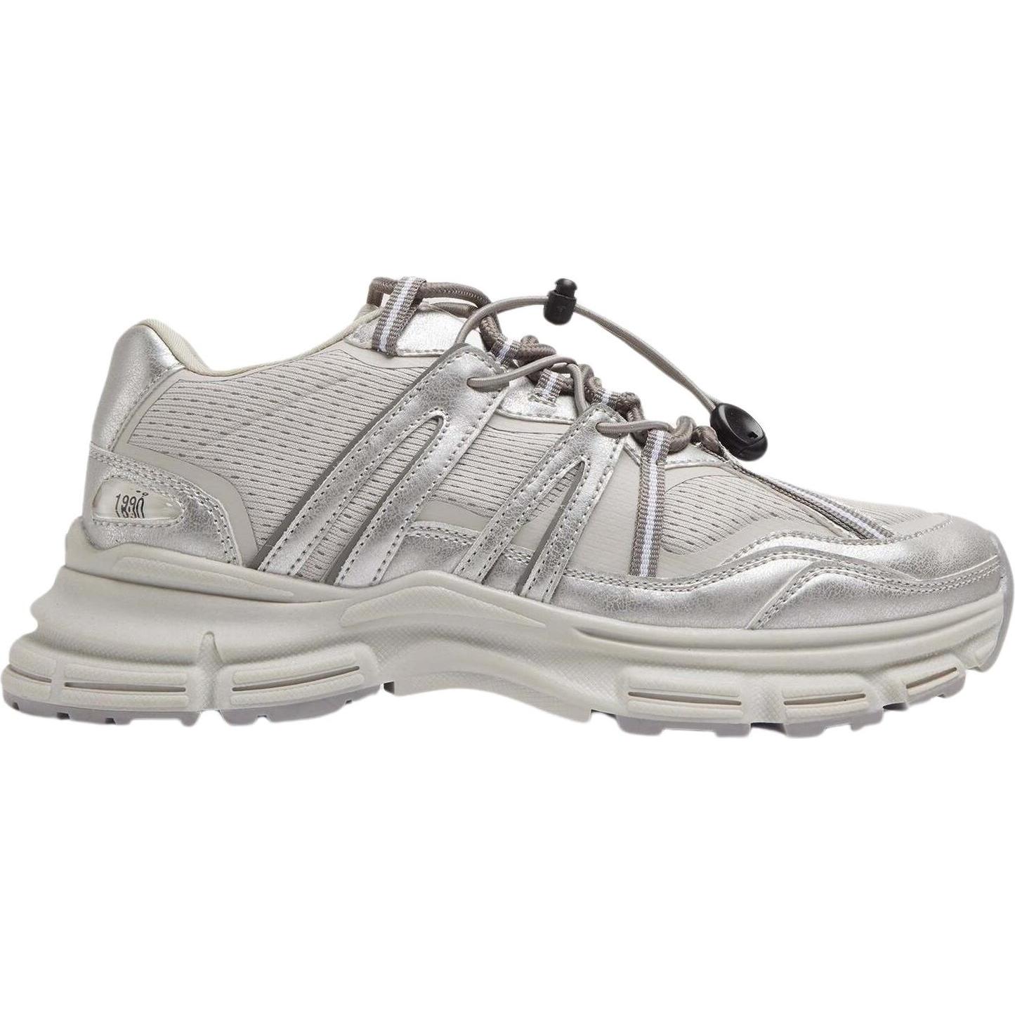 Mim Shoes, Damen, Sneaker, sneakers m1990, Silber, (37)