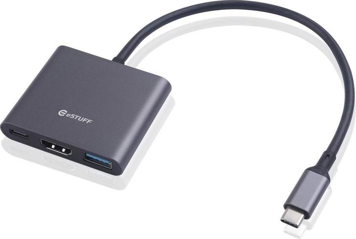 eSTUFF USB-C AV Multiport Hub USB-C (USB-C)