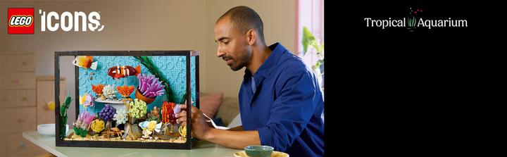 Produktbild LEGO Tropisches Aquarium (10366, LEGO Icons)
