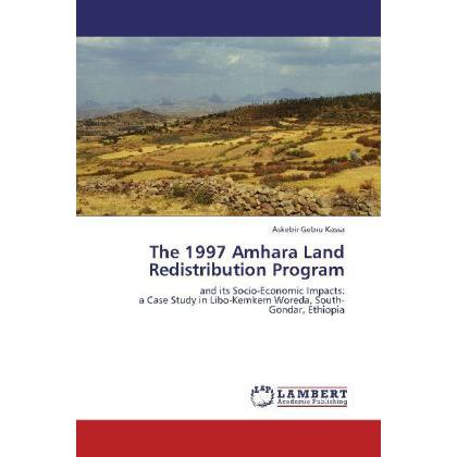 The 1997 Amhara Land Redistribution Program, Fachbücher