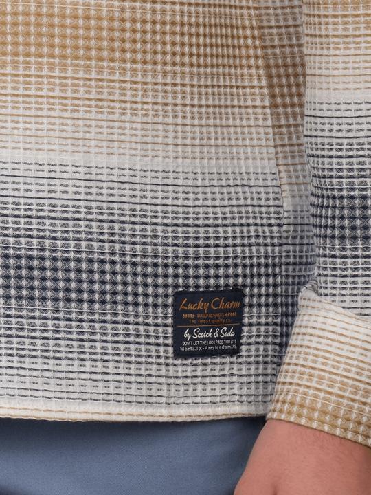 Immagine prodotto Scotch & Soda Shirt Waffle Structure Stripe (M)