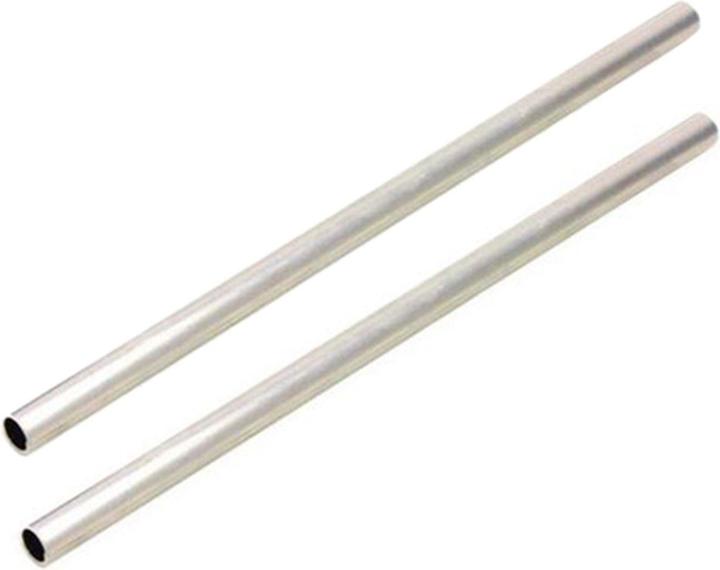 Benel Tube aluminium 2 pcs. pour fond Rouleau 130 cm x 5,5 cm x 2,5 mm (Anneau de connexion)