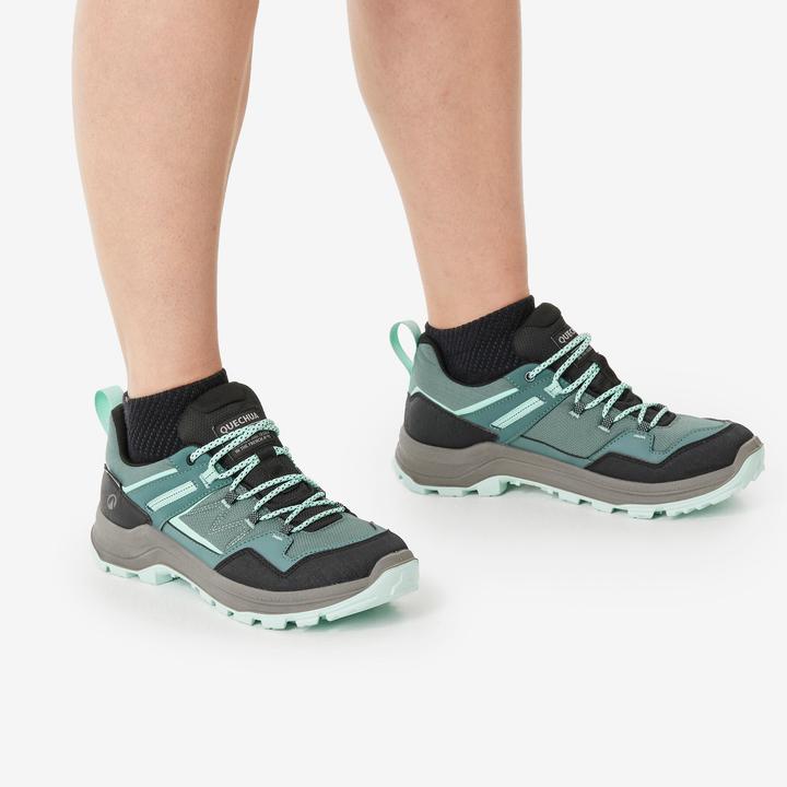 Image du produit Quechua Chaussure de randonnée imperméable femme, MH100 vert (42)