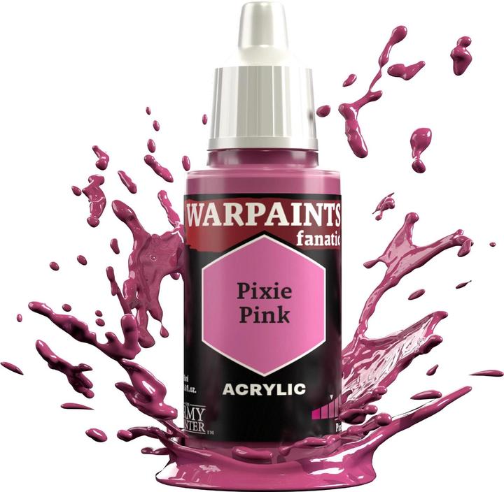Actual product image The Army Painter Colour Warpaints Fanatic: Pixie Pink 18 ml