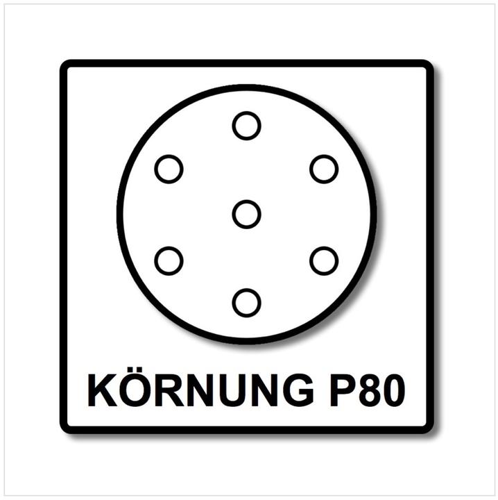 Produktbild Festool Schleifscheibe STF D150/48 P80 GR/50 (80)