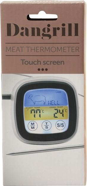 Produktbild Dangrill Fleischthermometer Digital, bis 250 Grad, Schwarz