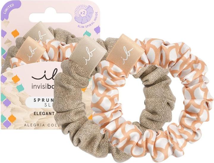 Produktbild Invisibobble Haarbinder Slim Sprunchie Rooting for You 2 Stk (Haargummi Set)