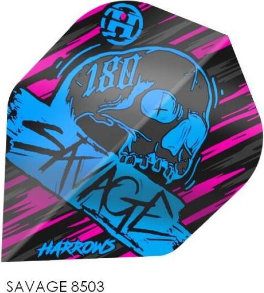Produktbild Harrows Savage Flights Blue Pink