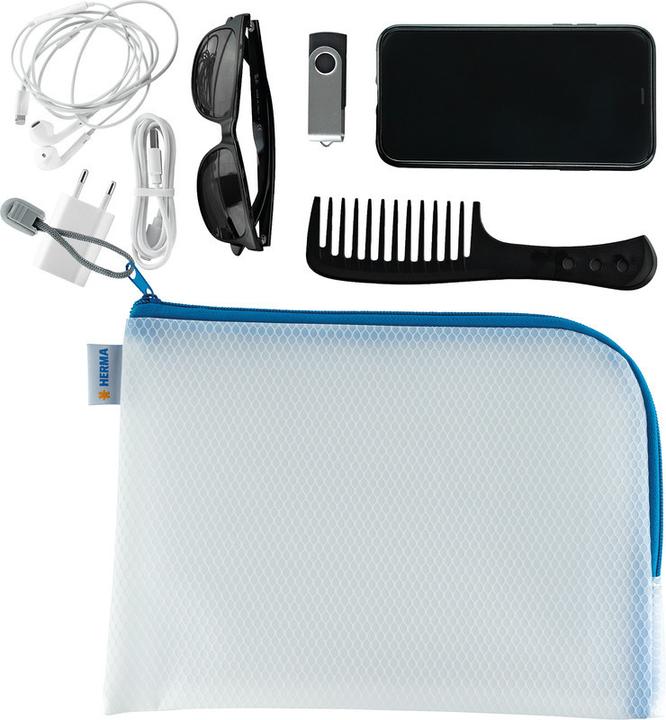 Actual product image HERMA A5 zip pocket